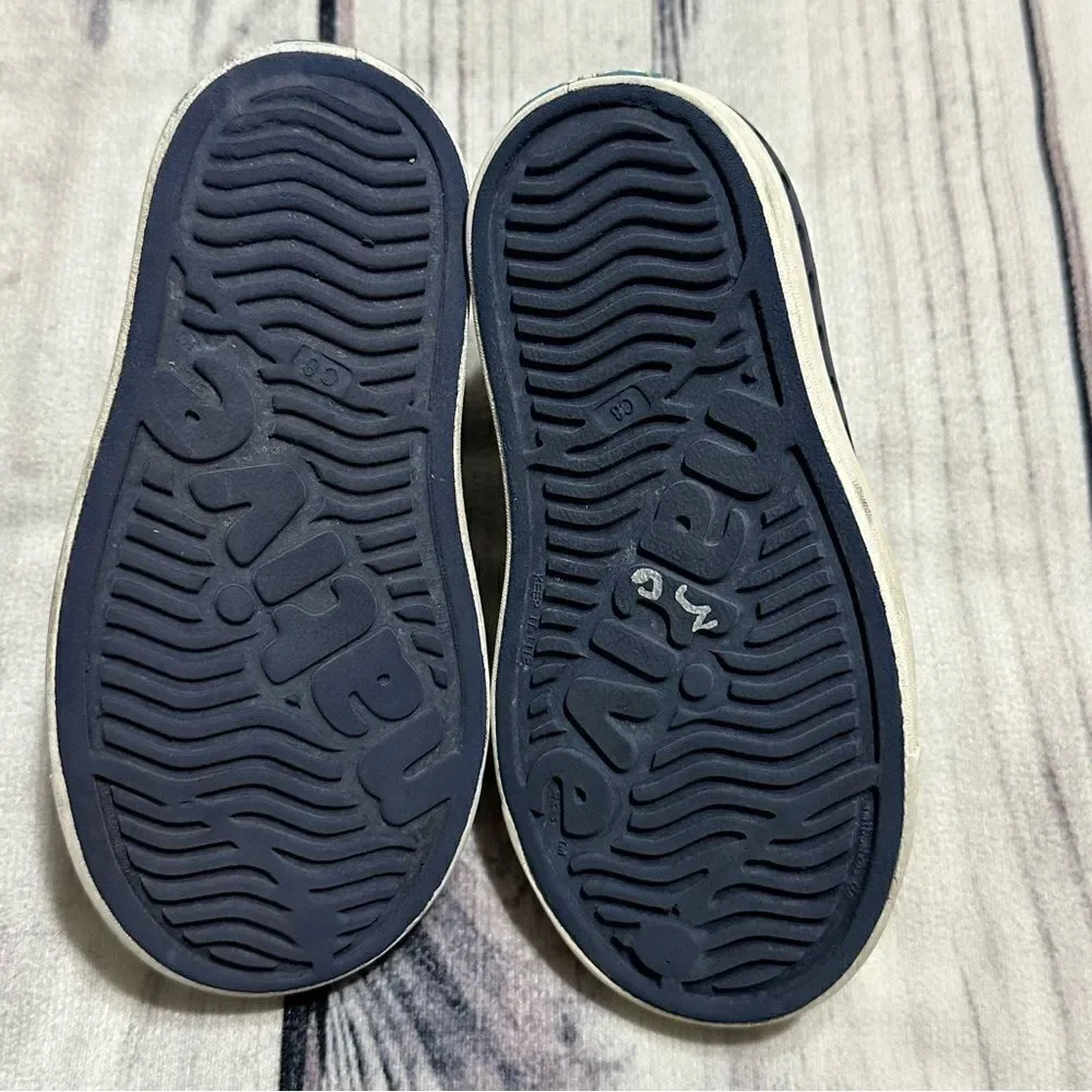 Native‎ Jefferson Navy Blue Kids Slip On Water Shoes Size C8